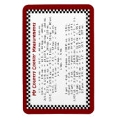 My Country Cookin' Metingen 6x4 Flex Magnet Magneet (Verticaal)