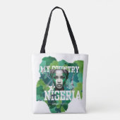 My Country, Nigeria – liac.o Collection Tote Bag (Achterkant)
