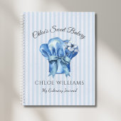My Culinary Journal Blue Chef Pet Recepten Notitie Notitieboek