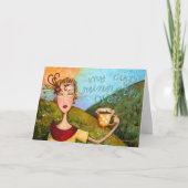 My Cup Runneth Over - Greeting Card Kaart (Voorkant)