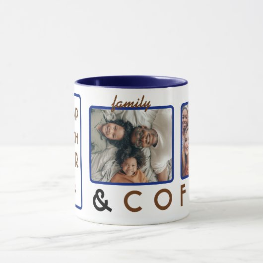 "My Cup Runneth Over" Mok 11 oz Photo Coffee (Midden)