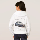 My Dad Is A Member Of The Wee Woo Crew Police Car (Achterkant volledig)