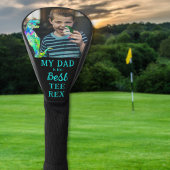 My Dad is The Best Tee Rex Personalized Photo Golfheadcover