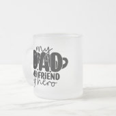 My dad matglas koffiemok (Voorkant links)