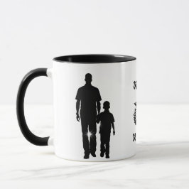 My Dad My Hero Silhouette 11 oz Mok