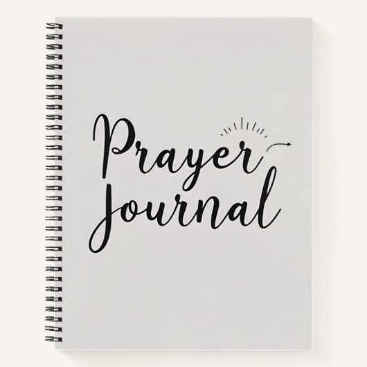 My Daily Prayer Journal – gepersonaliseerd Notitie Notitieboek (Voorkant)