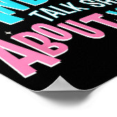 My Daughter And I Talk About You Funny Matching Mo Poster (Hoek)