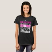 My Daughter Is Either My Best Friend Or Satan Mom T-shirt (Voorkant volledig)