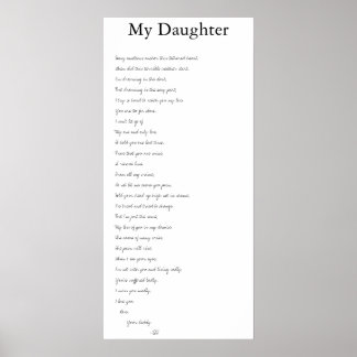My Daughter Poster