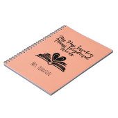 My Day Involves Many Wonderful Words Educator Notitieboek (Linkerzijde)