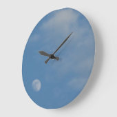 My Daytime Moon - Decoratieve Grote  Grote Klok (Hoek)