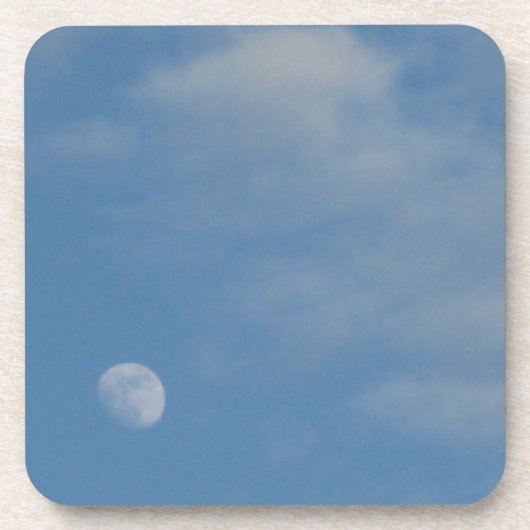 My Daytime Moon - Gloss Hard Plastic Onderzetter (Voorkant)