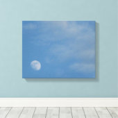 My Daytime Moon - Premium Wrapped Gloss Canvas (Insitu (Houten vloer))