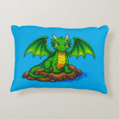 My dear Dragon Accent Kussen (Achterkant)