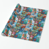 "My Deer"-omslagpapier (glanzend) Cadeaupapier (Uitgerold)