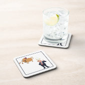  My Dog And The Pres  Bier Onderzetter (Rechterzijde)