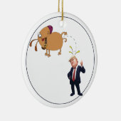  My Dog And The Pres  Keramisch Ornament (Rechts)