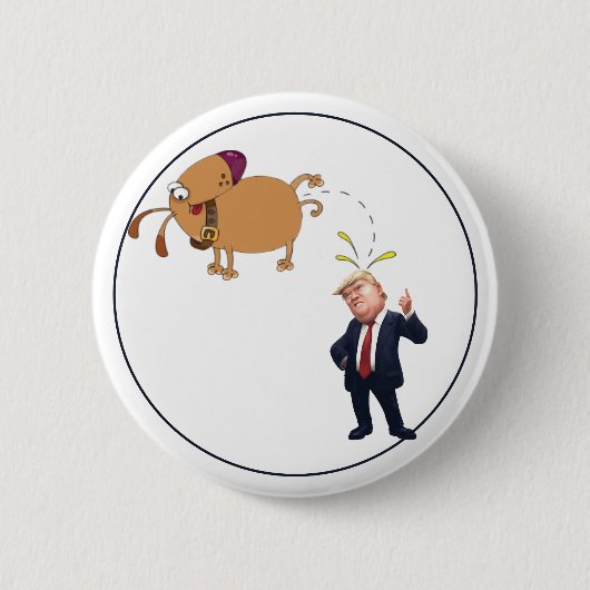  My Dog And The Pres  Ronde Button 5,7 Cm (Voorkant)