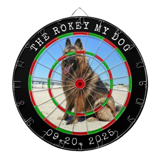 MY DOG  Dartboard Dartbord (Voorkant)