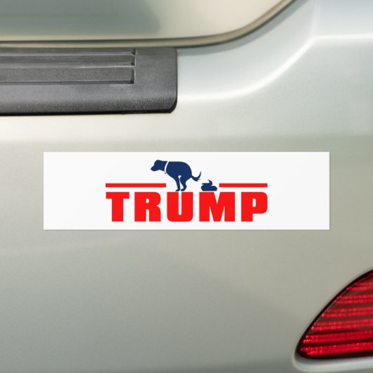 My Dog Hates Trump Anti-Trump Bumpersticker (Op auto)