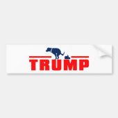 My Dog Hates Trump Anti-Trump Bumpersticker (Voorkant)
