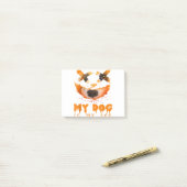 My Dog Is My Boo & Halloween Costume Idea with Bor Post-it® Notes (Op bureau)