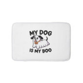 My Dog Is My Boo Shirt – Funny Dog Lover Gift 2025 Badmat (Voorkant)