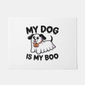 My Dog Is My Boo Shirt – Funny Dog Lover Gift 2025 Deurmat (Voorkant)