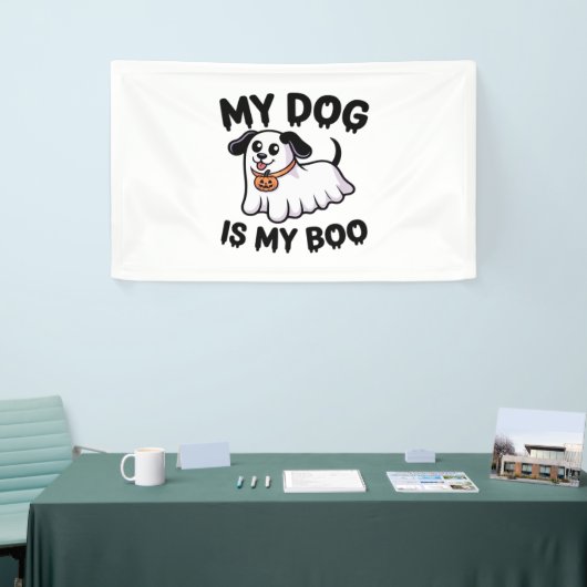 My Dog Is My Boo Shirt – Funny Dog Lover Gift 2025 Spandoek (Beurs)
