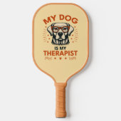 My dog is my therapist pickleball paddle (Voorkant)
