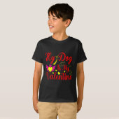 My Dog Is My Valentine Day Heart Love Dog Valenti T-shirt (Voorkant volledig)