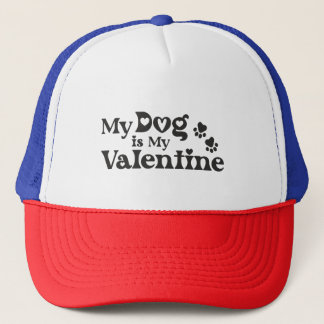 My Dog is My Valentine - Funny Pet Lover Hearts & 