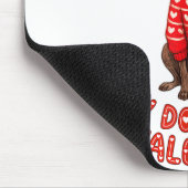 My Dog Is My Valentine Ghound Heart Gles Pet Lover Muismat (Hoek)