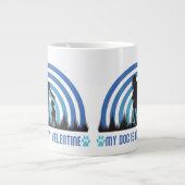My Dog Is My Valentine Grote Koffiekop (Voorkant)