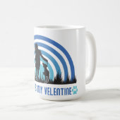 My Dog Is My Valentine Koffiemok (Voorkant rechts)