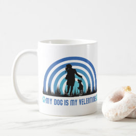 My Dog Is My Valentine Koffiemok
