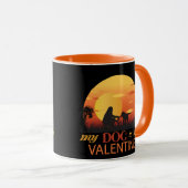 My Dog Is My Valentine Mok (Voorkant rechts)