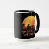 My Dog Is My Valentine Mok (Voorkant rechts)