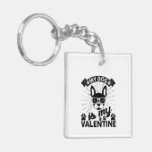 My Dog Is My Valentine Sleutelhanger (Voorkant Links)