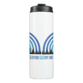 My Dog Is My Valentine Thermosbeker (Voorkant)