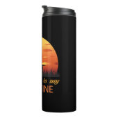 My Dog Is My Valentine Thermosbeker (Geroteerd rechts)