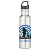 My Dog Is My Valentine Waterfles (Voorkant)