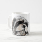 My Dog Lhasa Apso Koffiemok (Voorkant links)