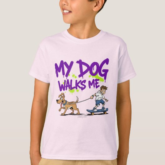 My Dog, My Boss T-shirt (Voorkant)