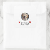 My Dog Personalized Photo & Name Stickers (Tas)