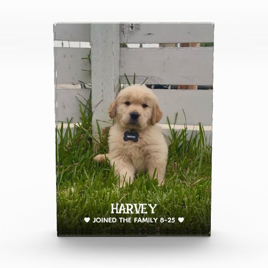 My Dog Photo Fotoblokken (Voorkant)