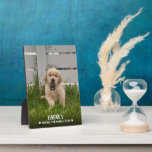 My Dog Photo Fotoplaat<br><div class="desc">Your favorite pet's photo,  their name and details on a tabletop photo plaque are fun to display in your home or to give as a gift.</div>