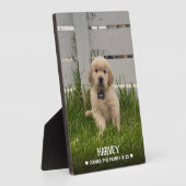 My Dog Photo Fotoplaat (Zijkant)