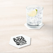 My Dog Thinks I m Cool Kartonnen Onderzetters (Insitu)