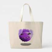 My Dream Moth Ask Why Please Cute Funny Grote Tote Bag (Achterkant)